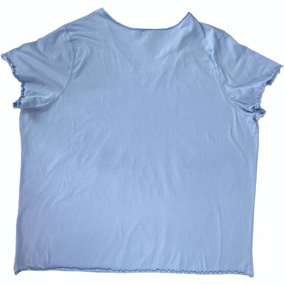 Butterfly Beach Scene Beach Swim Cover Up Dress V Neck Short Sleeve Plus Size 4X - Picture 14 of 14